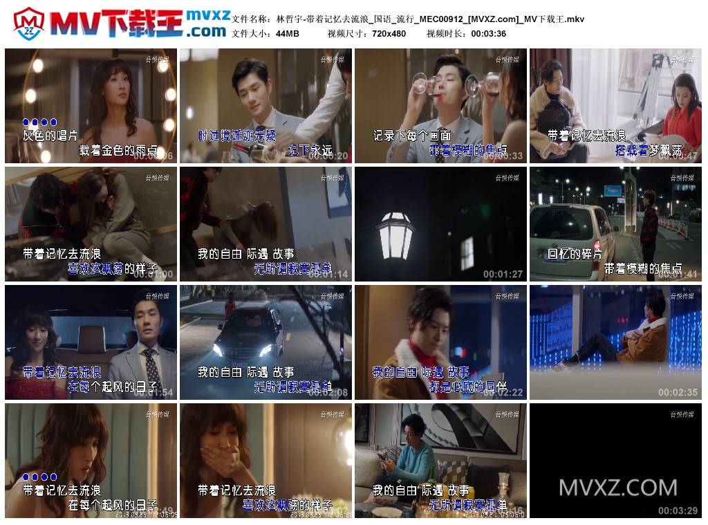 林哲宇-带着记忆去流浪_国语_流行_MEC00912